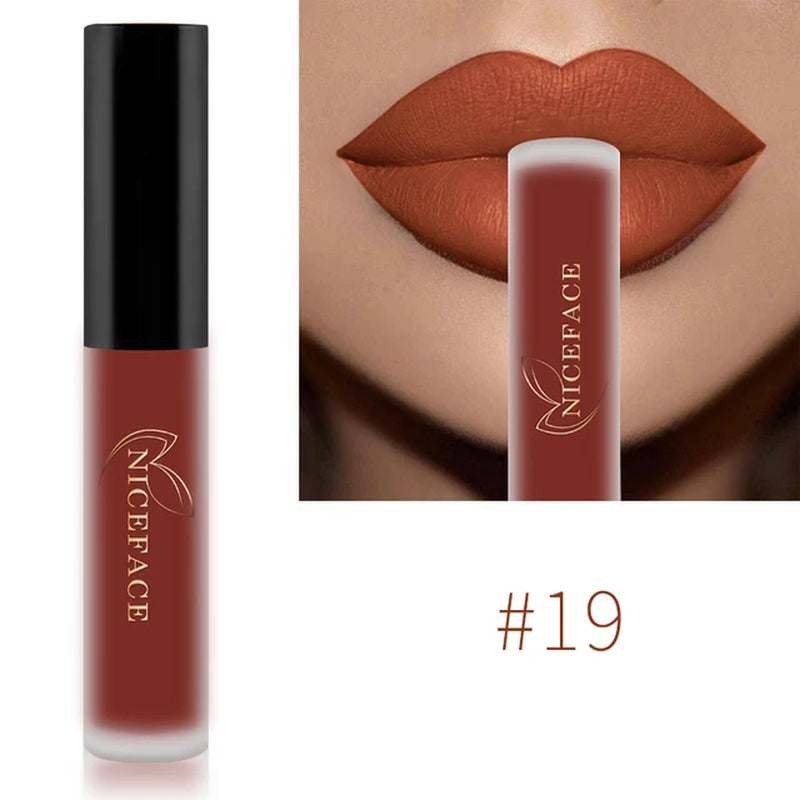 Best Lip Gloss 25 Color Waterproof Matte Lip Gloss Liquid  Waterproof Lasting Cosmetic Lip Gloss Makeup Cosmetics