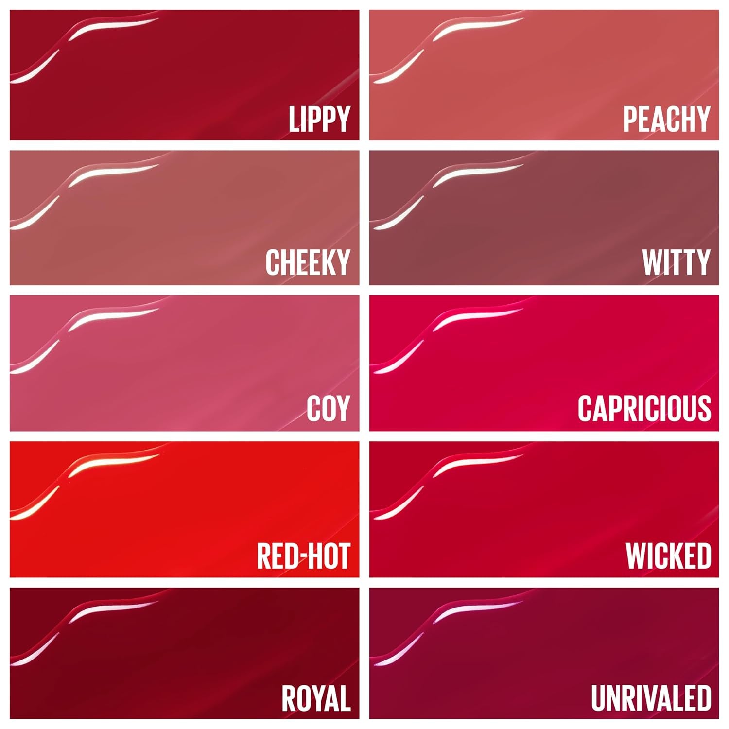 Maybelline Super Stay Vinyl Ink Longwear Liquid Lipcolor - Highly Pigmented, No-Budge Formula with Instant Shine in Berry Burgundy, 0.14 Fl Oz