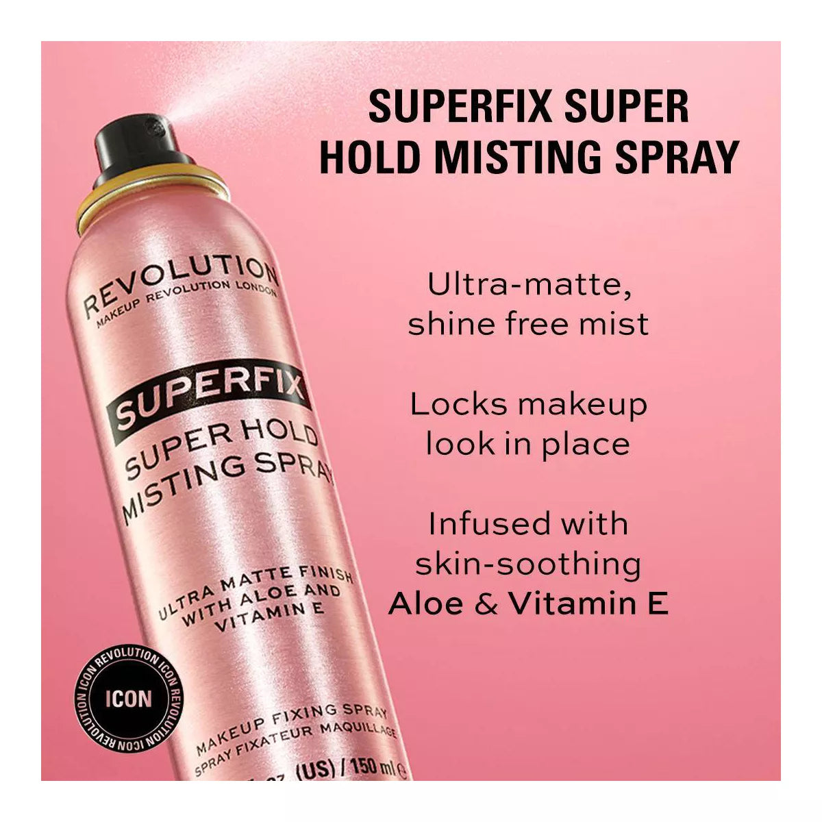 Makeup Revolution Superfix Misting Spray - 5.0 fl oz