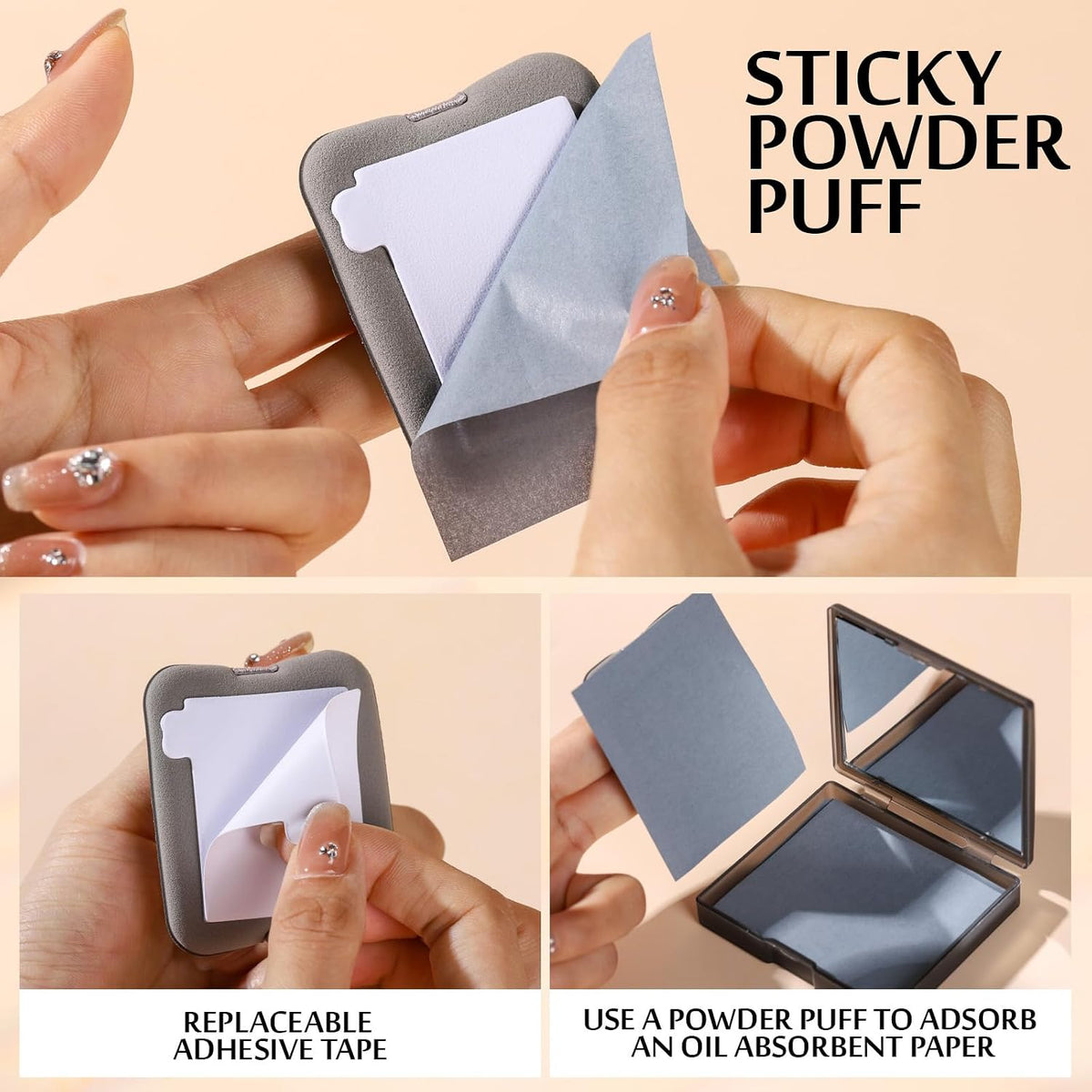 300-Piece Oil Blotting Sheets for Face Care