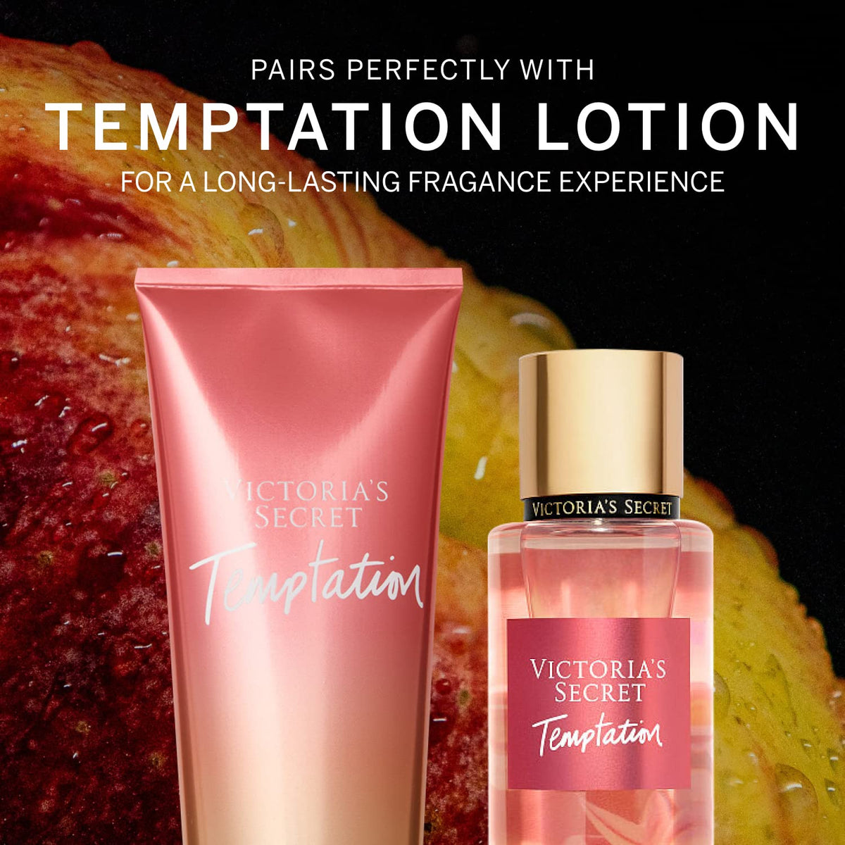 Victoria's Secret Temptation Body Fragrance Mist, 8.4 Fl Oz