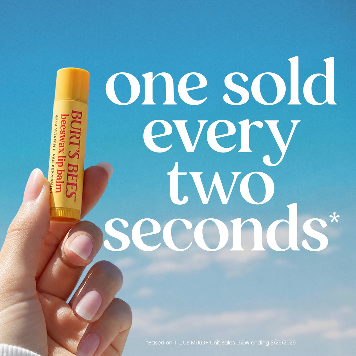 100% Natural Origin Peppermint Beeswax Lip Balm, 0.15 Oz (Single Pack)