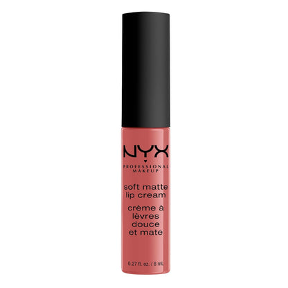 NYX Professional Makeup Soft Matte Lip Cream - Lightweight Liquid Lipstick in Zurich (Matte Muted Rose)