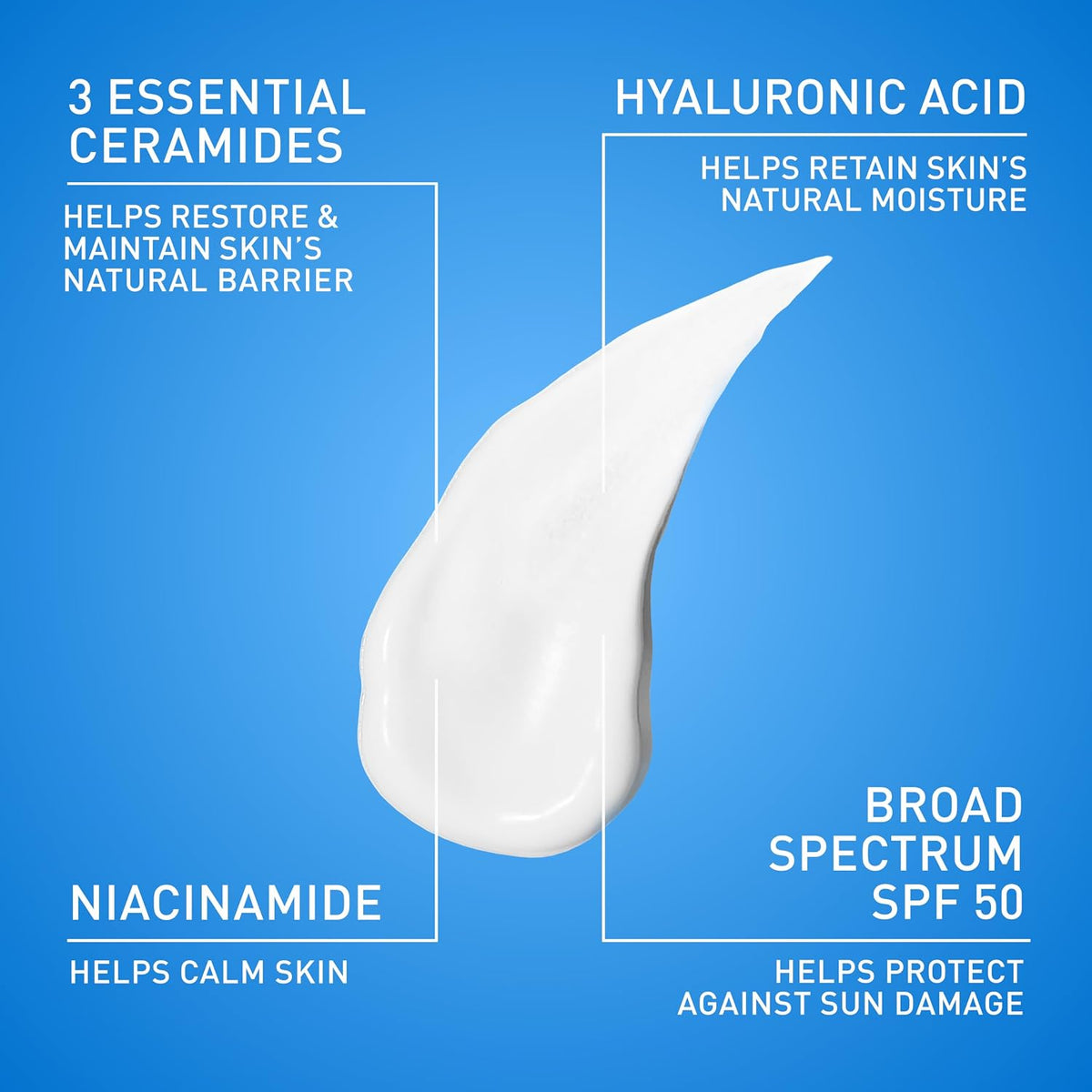 CeraVe Skincare Collection: PM Facial Moisturizer and AM Face Lotion with SPF 50