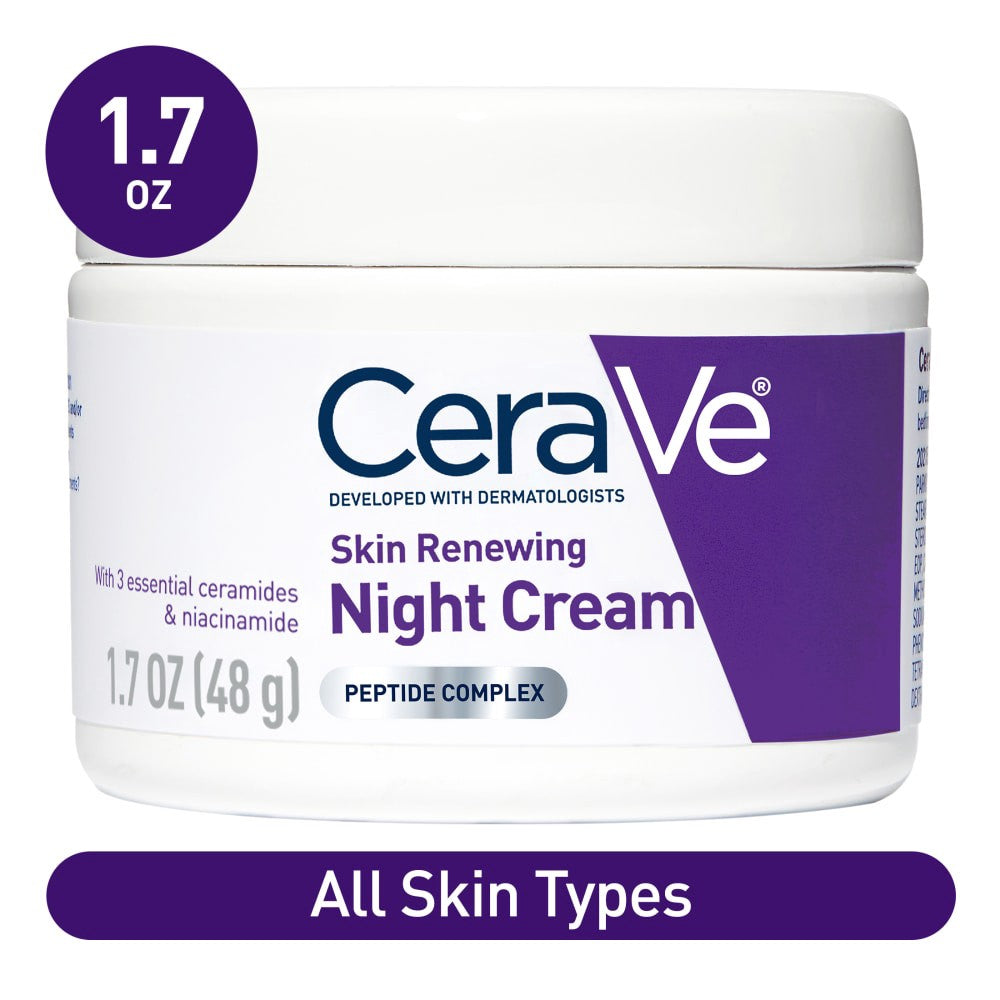 CeraVe Skin Renewing Night Cream, 1.7 oz