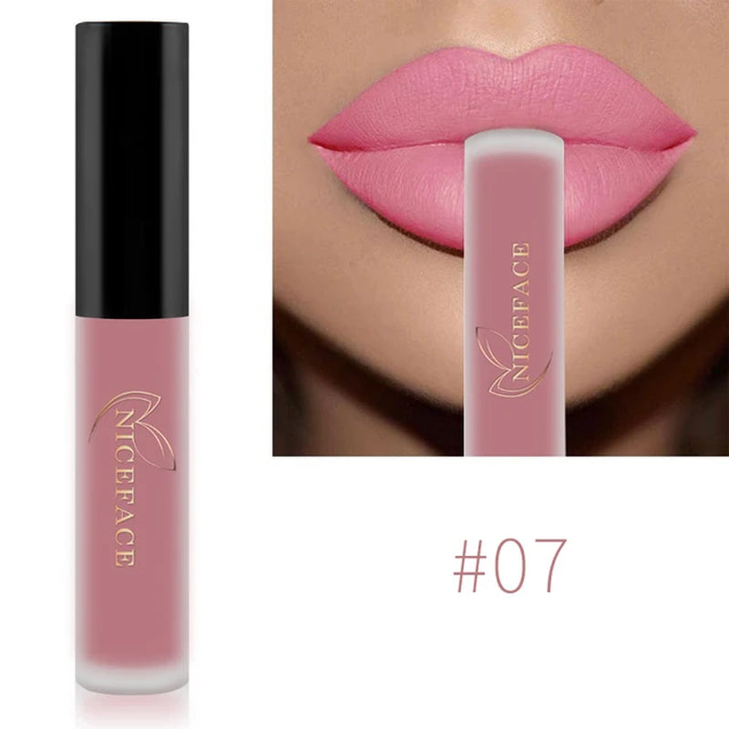 Best Lip Gloss 25 Color Waterproof Matte Lip Gloss Liquid  Waterproof Lasting Cosmetic Lip Gloss Makeup Cosmetics