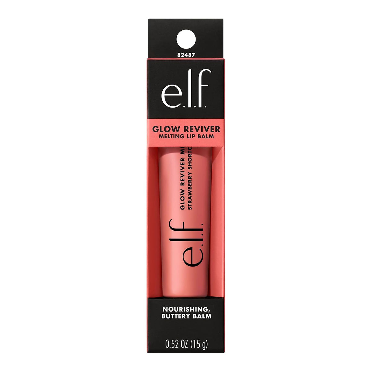 E.L.F. Glow Reviver Tinted Melting Lip Balm in Strawberry Shortcake