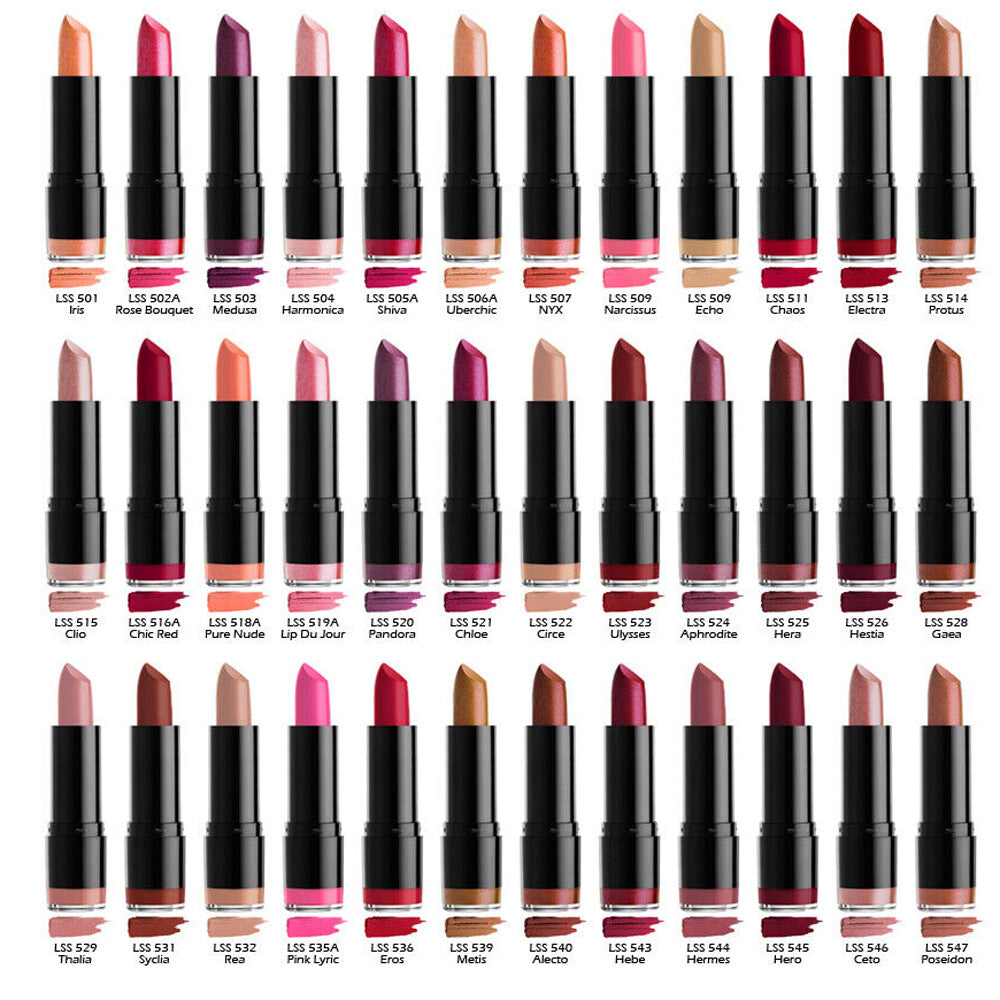 NYX Professional Makeup Extra Creamy Round Lipstick - Available in Various Shades