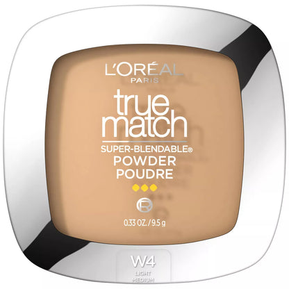 L'Oreal Paris True Match Super Blendable Oil-Free Pressed Powder, 0.33 oz