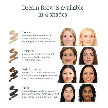 Eyebrow Gel - Long Lasting Eyebrow Gel, Tinted Brow Filler