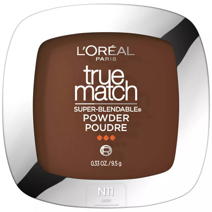 L'Oreal Paris True Match Super Blendable Oil-Free Pressed Powder, 0.33 oz