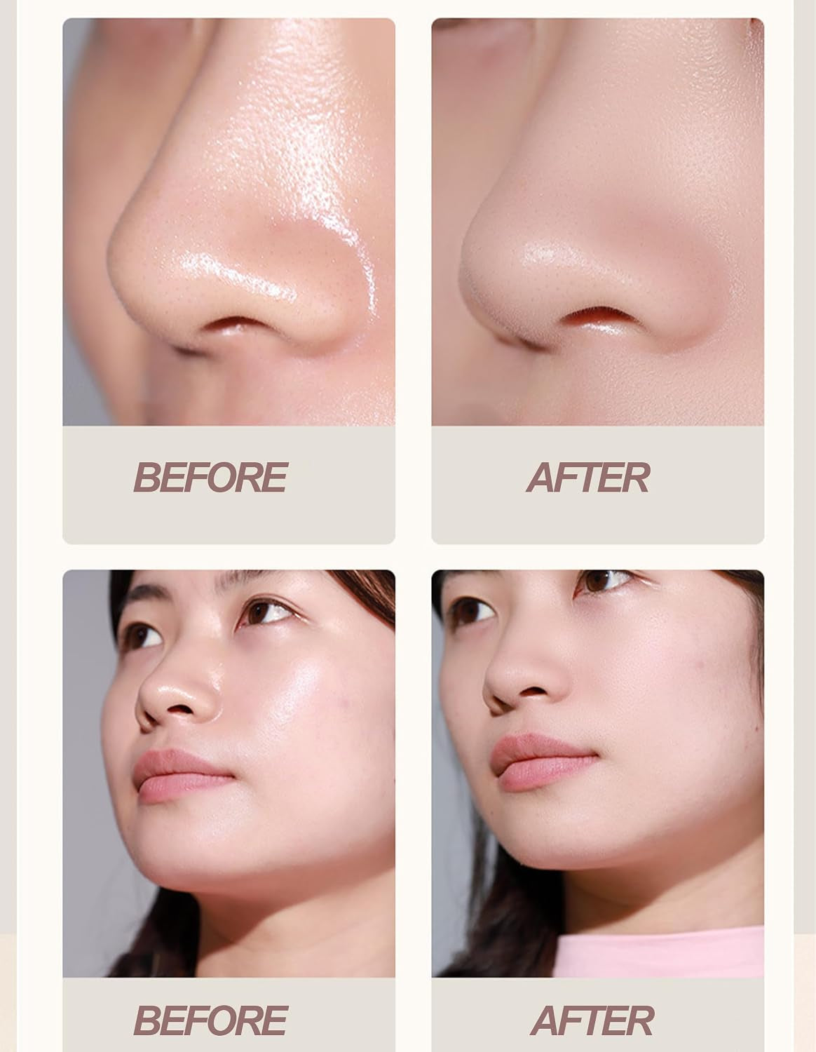 300-Count Oil Blotting Papers for Face - Shine Control and Makeup Preservation