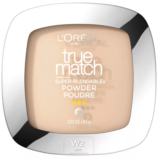 L'Oreal Paris True Match Super Blendable Oil-Free Pressed Powder, 0.33 oz