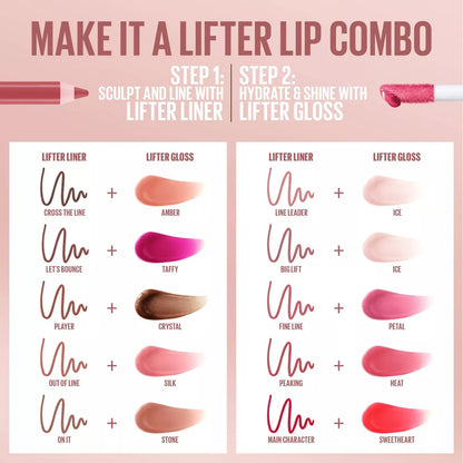 Maybelline Lifter Gloss Plumping Lip Gloss Infused with Hyaluronic Acid - 0.18 Fl Oz