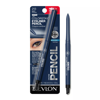 Revlon ColorStay Waterproof Eyeliner Pencil with Built-In Sharpener - 0.01 oz