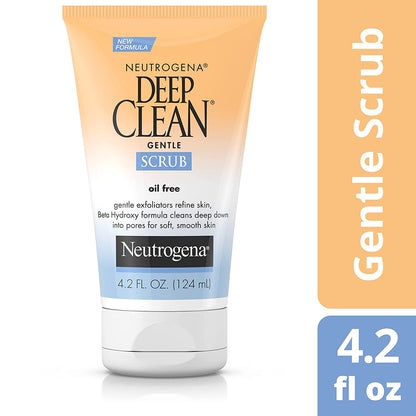 Neutrogena Deep Clean Gentle Daily Facial Scrub, 4.2 Fl. Oz