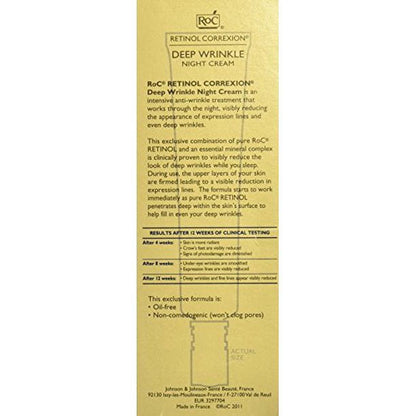 Retinol Correxion Night Cream for Reducing Lines and Deep Wrinkles, 1 oz