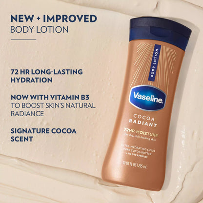 Vaseline Intensive Care Cocoa Butter Moisturizing Body Lotion