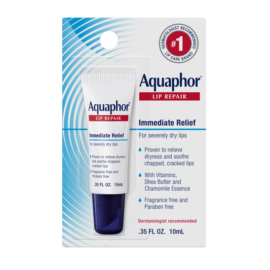 Aquaphor Lip Ointment with Shea Butter, 0.35 Fl Oz