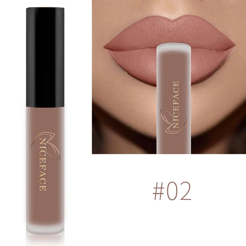 Best Lip Gloss 25 Color Waterproof Matte Lip Gloss Liquid  Waterproof Lasting Cosmetic Lip Gloss Makeup Cosmetics