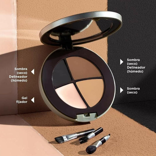 L'BEL Perfecting Kit for Flawless Brows and Eyes 4.4G
