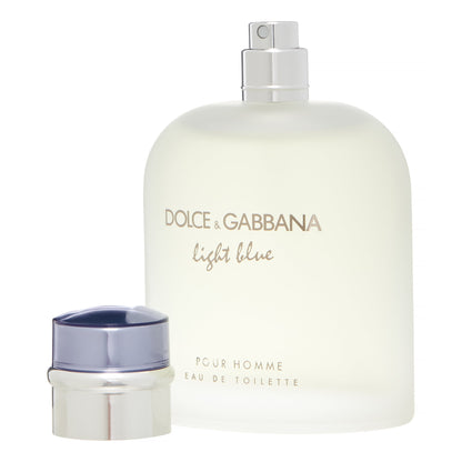 Experience the Essence of Sophistication with Light Blue Eau de Toilette for Men - 4.2 oz