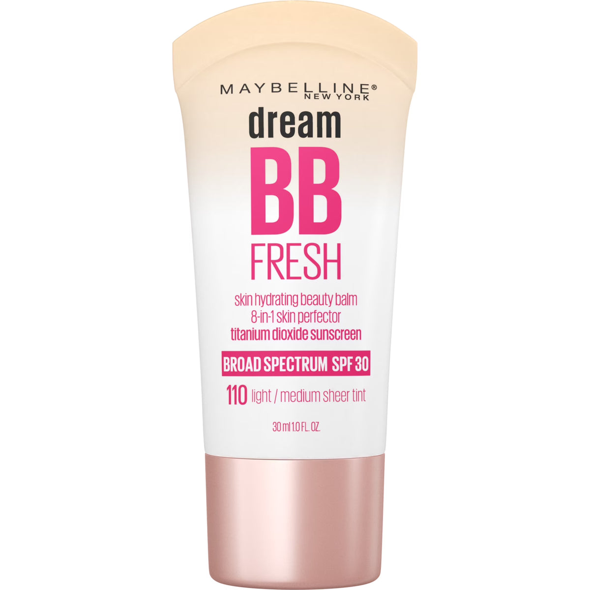 Dream Fresh 8-in-1 Skin Perfector BB Cream, Light Medium, 1 Fl Oz