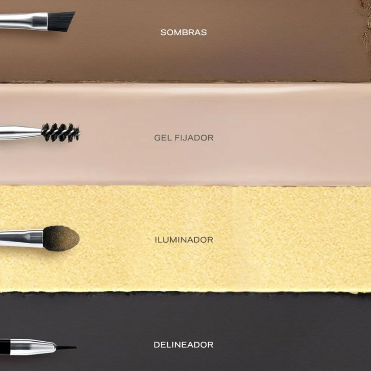 L'BEL Perfecting Kit for Flawless Brows and Eyes 4.4G