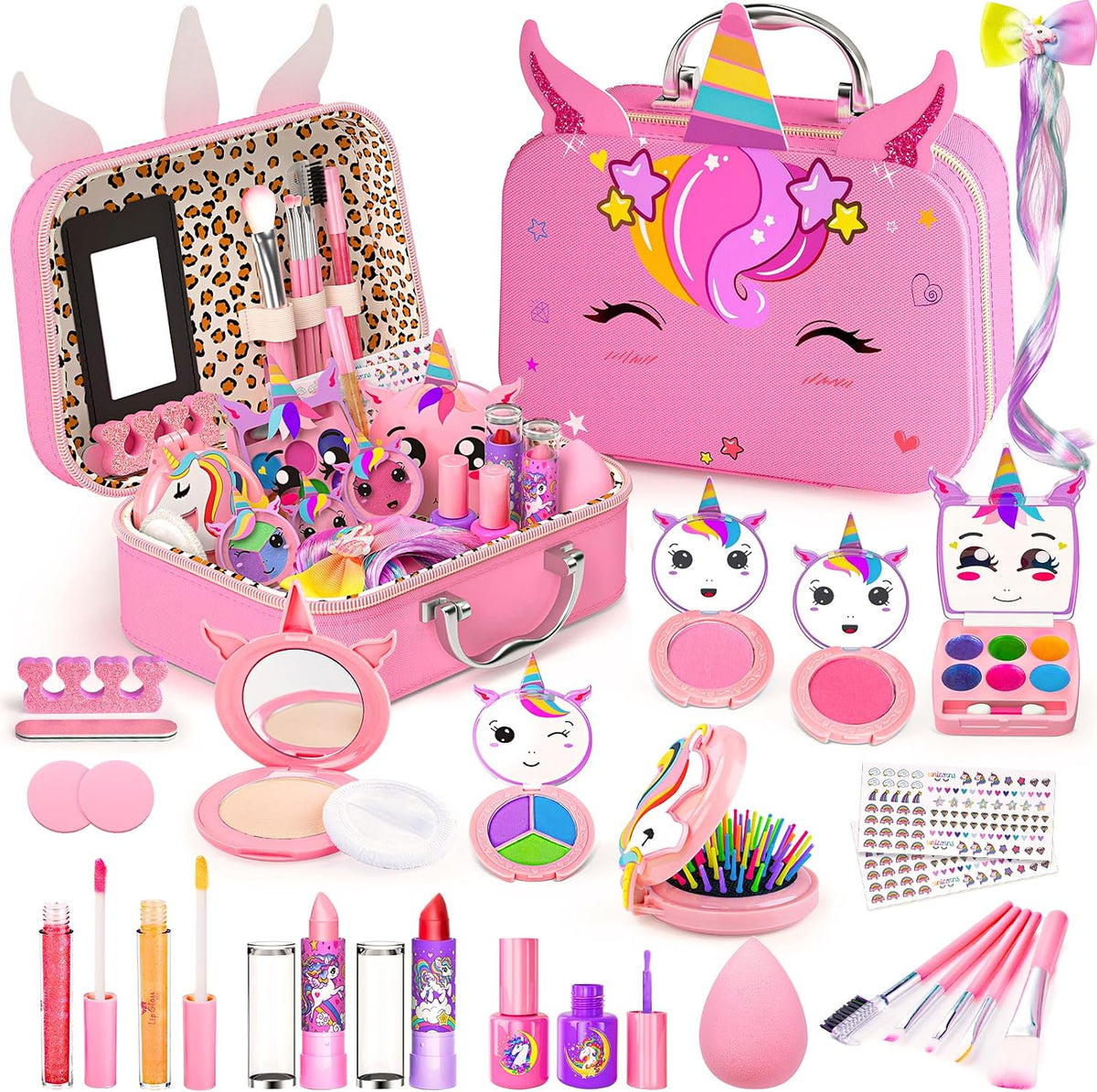 Children's Non-Toxic Washable Makeup Kit for Girls