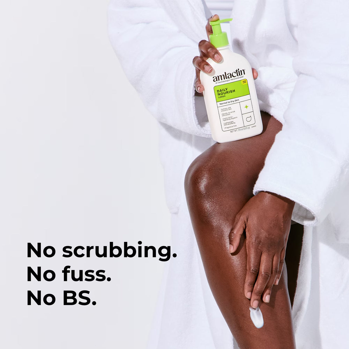 Daily Nourish Body Lotion with 12% Lactic Acid for Dry Skin, Exfoliating Formula, 7.9 Oz