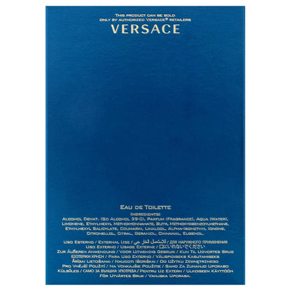 Versace Eros Eau de Toilette Spray for Men, 3.4 fl oz
