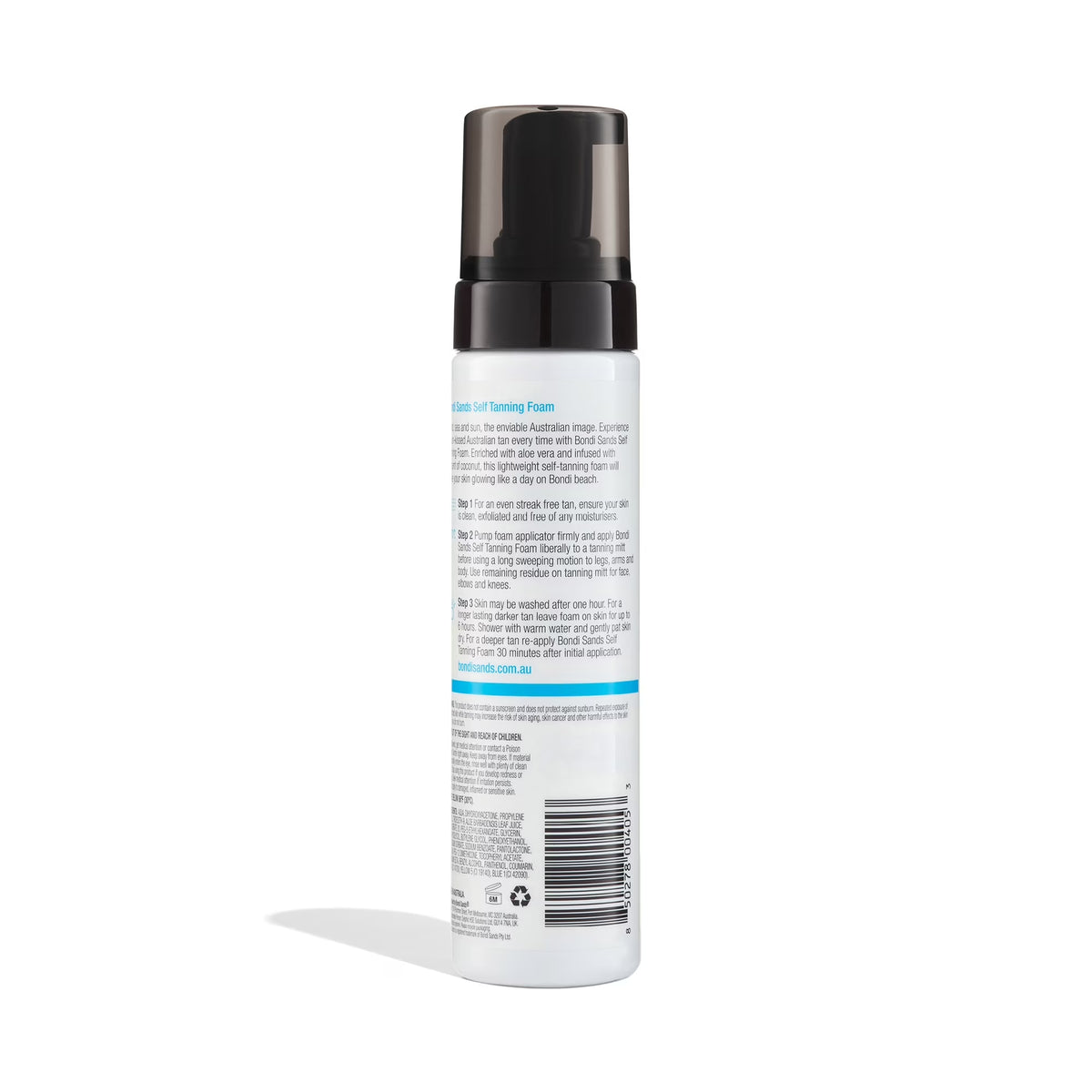 Light/Medium Self-Tanning Foam for Face and Body, 6.76 Fl. Oz.