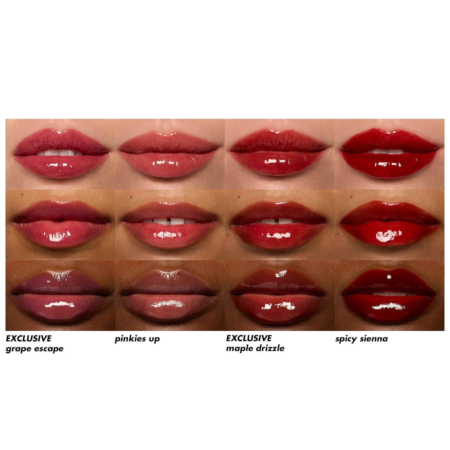 E.L.F. Glossy Lip Stain Collection - 4-Day Shade Kit