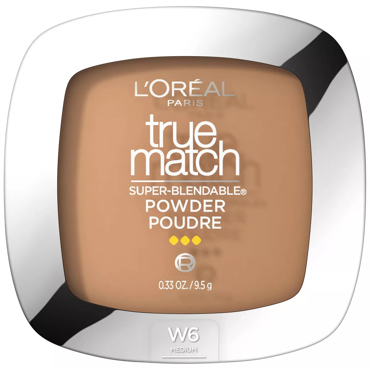 L'Oreal Paris True Match Super Blendable Oil-Free Pressed Powder, 0.33 oz