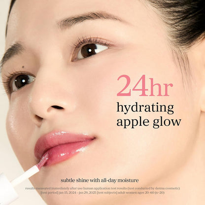 NOONI Korean Lip Oil in Appleplum - Tinted Lip Gloss for Plumping and Hydration