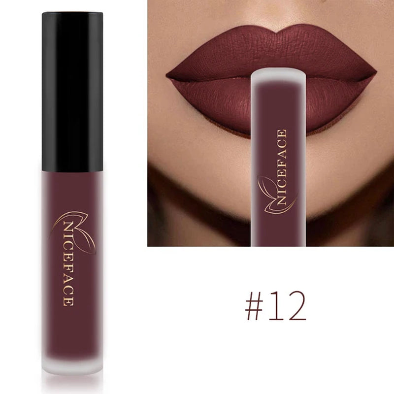 Best Lip Gloss 25 Color Waterproof Matte Lip Gloss Liquid  Waterproof Lasting Cosmetic Lip Gloss Makeup Cosmetics