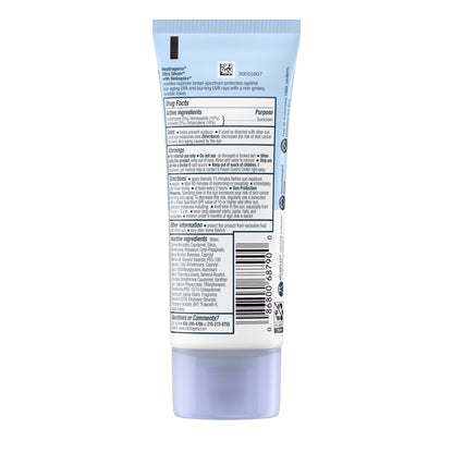 Ultra Sheer Body Sunscreen Lotion SPF 55, Travel Size, 3 Fl Oz