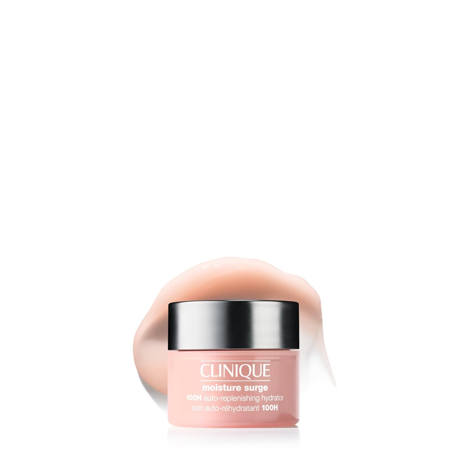 Clinique Moisture Surge 100H Auto-Replenishing Hydrator Oil Free Face Moisturizer | with Hyaluronic Acid, Aloe Bioferment and Vitamins C + E | for All Skin Types | Hydrating + Moisturizing