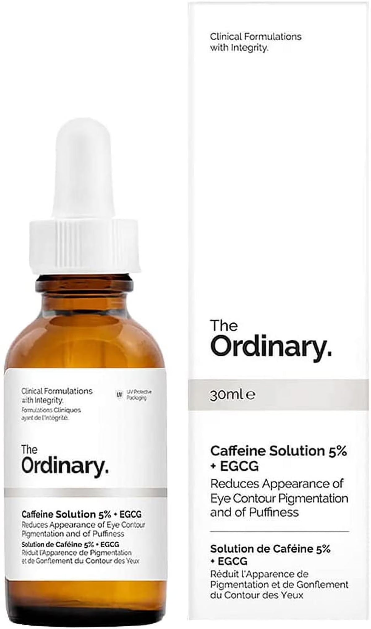 Caffeine Solution 5% + EGCG (30ml) for Reducing Eye Puffiness and Dark Circles