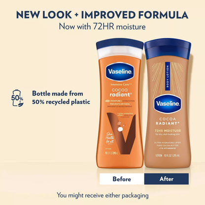 Vaseline Intensive Care Cocoa Butter Moisturizing Body Lotion