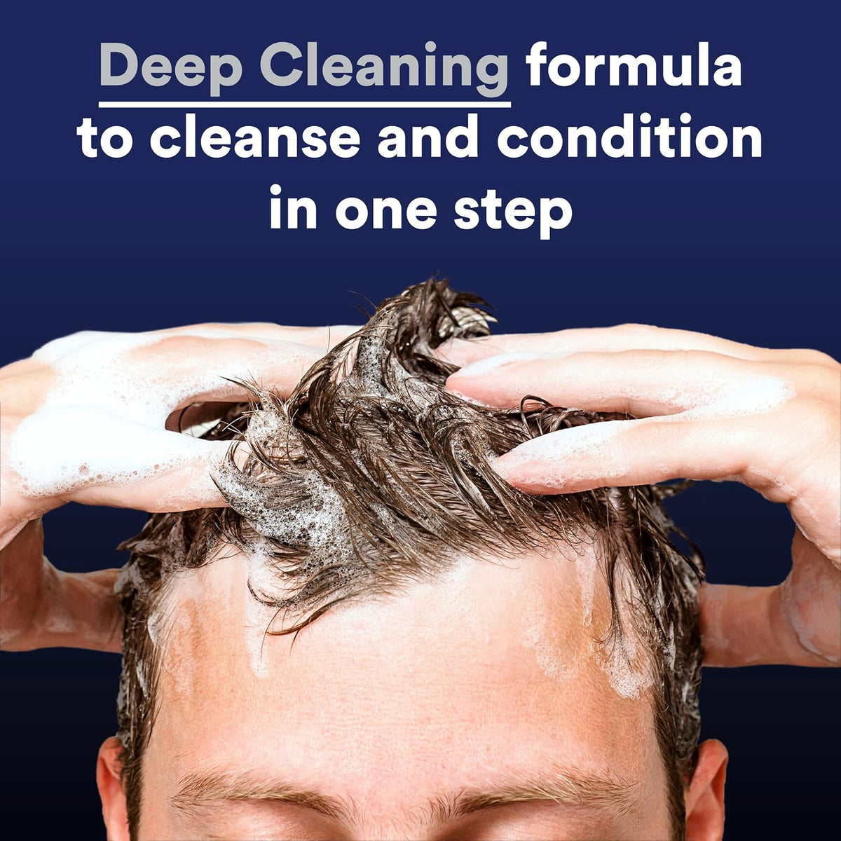 Suave Men Shampoo Conditioner Bodywash 3 in 1 Charcoal &Warm Ginger to Cleanse and Nourish Hair and Skin, 40 Oz Pack of 3