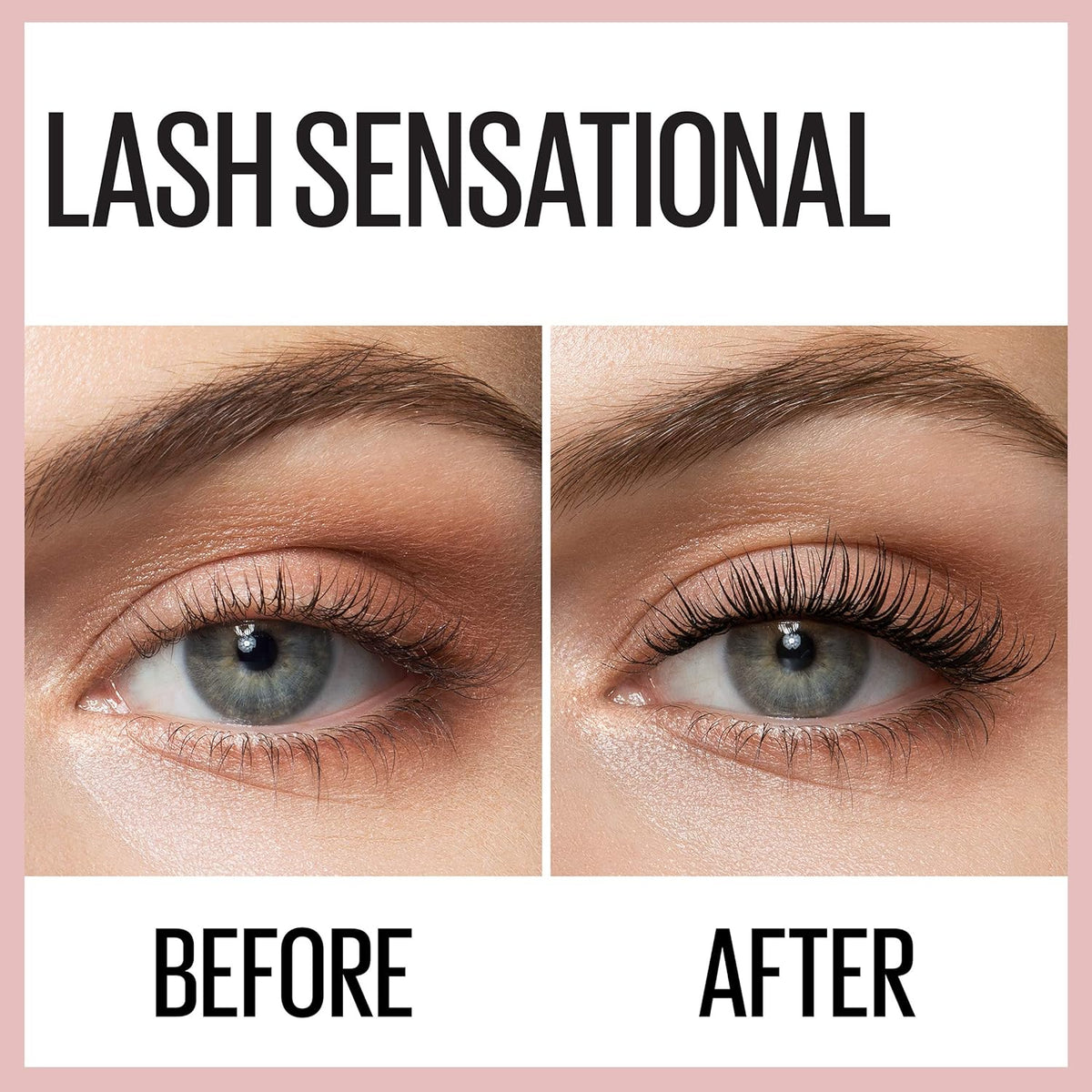Maybelline Lash Sensational Waterproof Mascara — Very Black