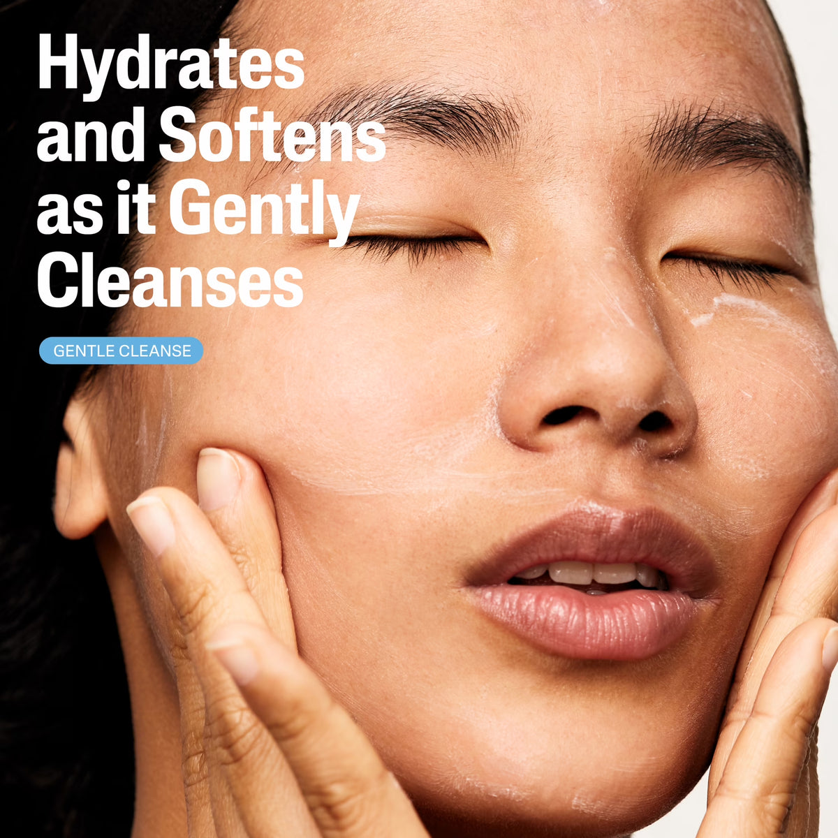 Hydrating Gentle Skin Cleanser for Dry to Normal Sensitive Skin, 16 Fl Oz