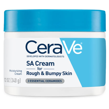 Salicylic Acid Moisturizing Cream for Rough and Bumpy Skin, 12 oz