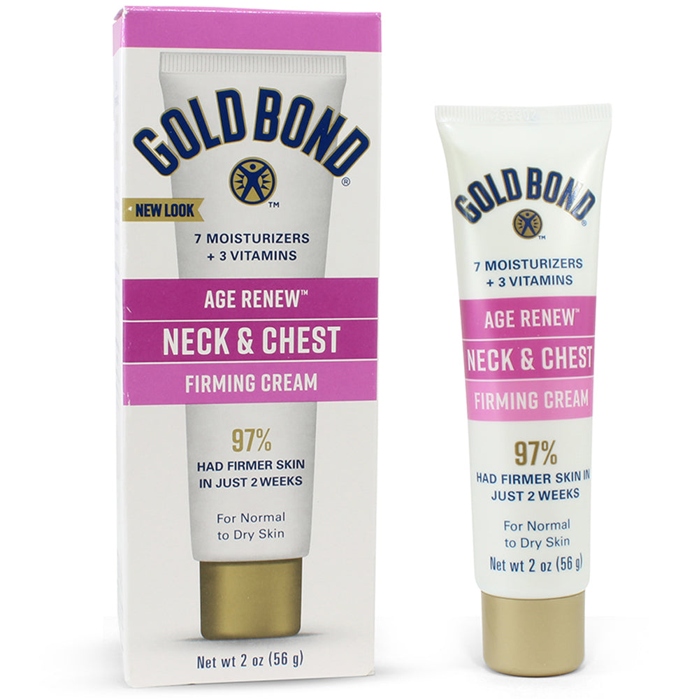 Gold Bond Age Renew Neck & Chest Firming Cream, 2 oz