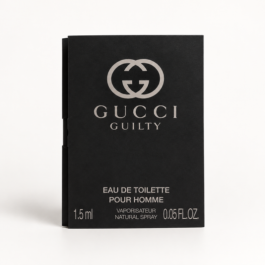Gucci Guilty Eau de Toilette Pour Homme 1.5 mL sample card