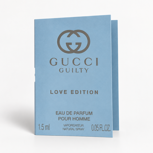 Gucci Guilty Love Edition Eau de Parfum Pour Homme 1.5 mL sample card