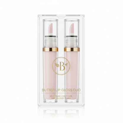 Butter gloss duo in marshmallow shade set of 2