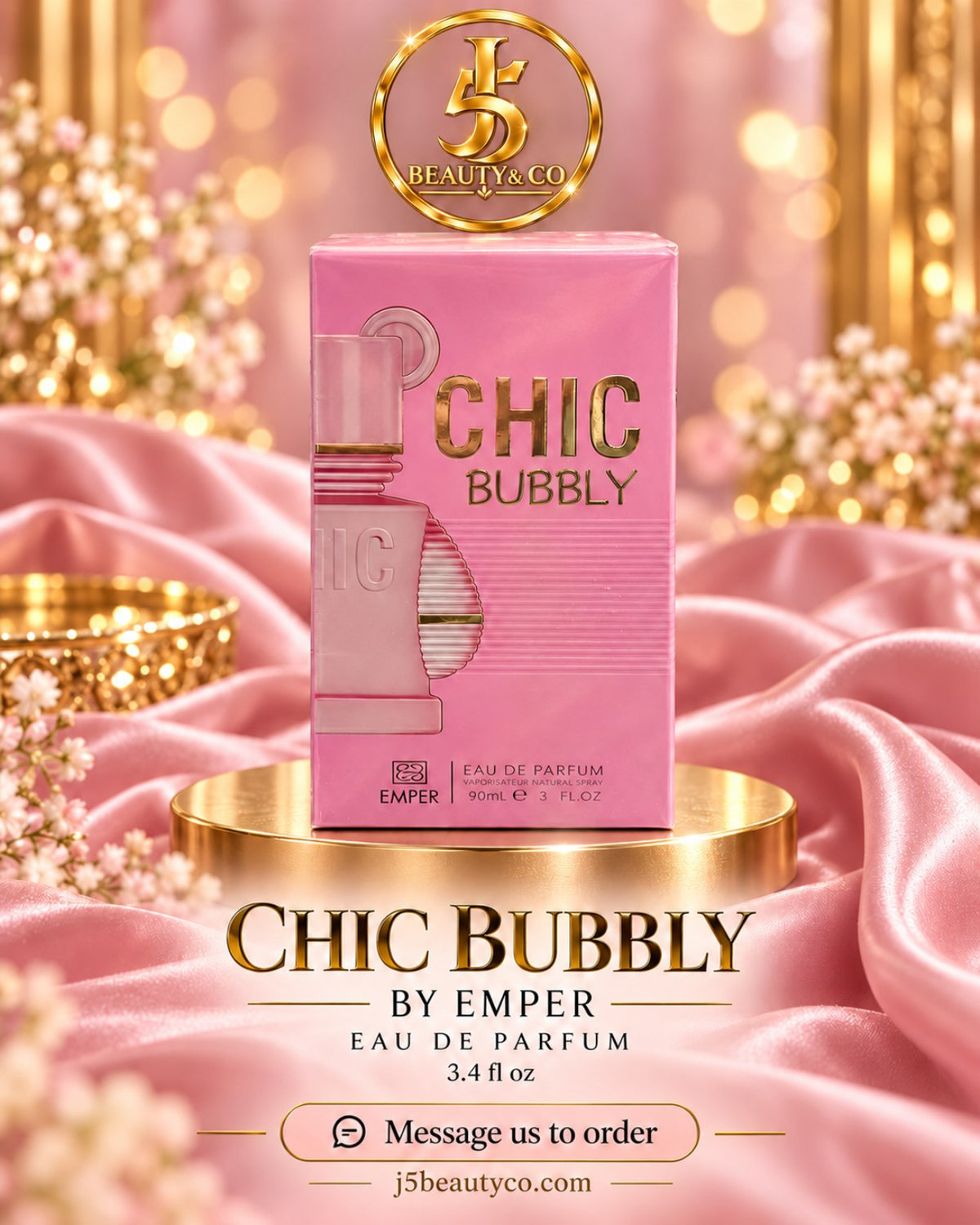 Emper CHIC Bubbly Eau de Parfum at J5 Beauty & Co