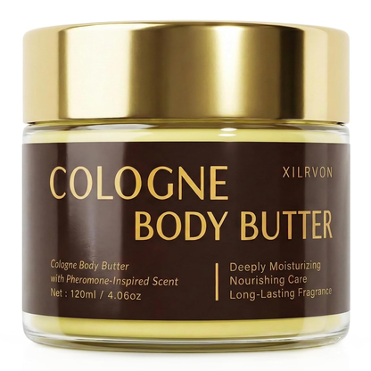 Men's Shea Butter Body Butter Cologne – All-Day Hydration